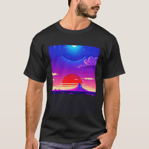 Camiseta Synthwave ultrun retrowave futuresynth sci fi 30