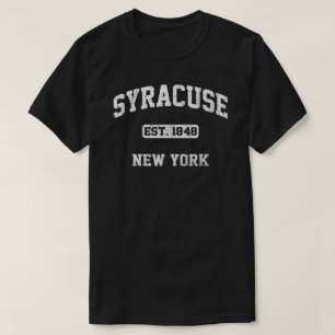Camiseta Syracuse New York Ny Vintage - Estilo atlético do