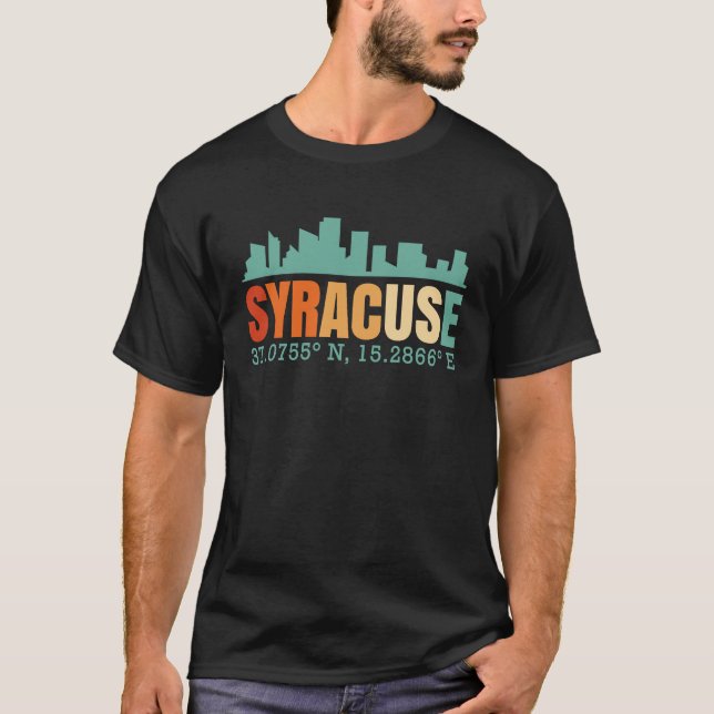 Camiseta Syracuse Skyline (Frente)