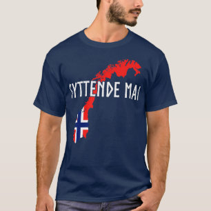 Camiseta Syttende Mai norwegian Noruega