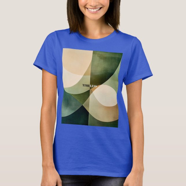 Camiseta T1MELESS Minimalist Abstract Painting. (Frente)