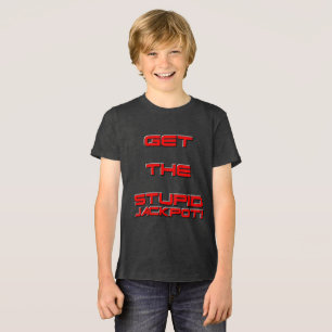 Camiseta T3RMIN4TOR2 - Obtenha o jackpot estúpido