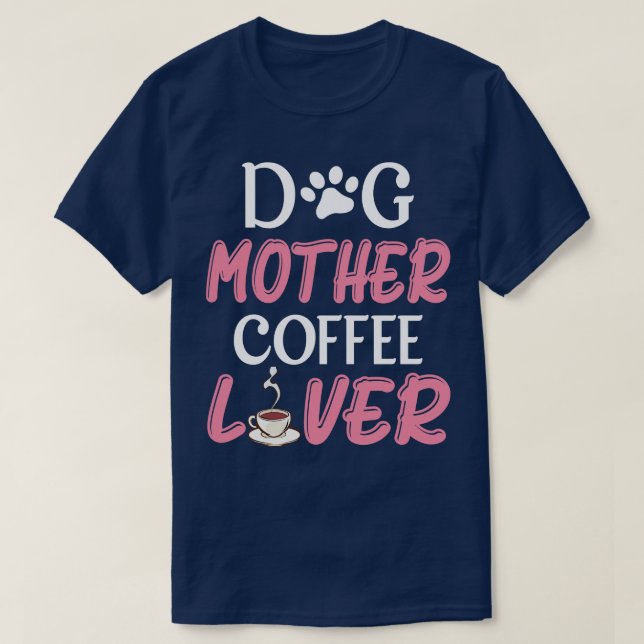 Camiseta T7Tee Feliz Café Dia da Mãe (Frente do Design)