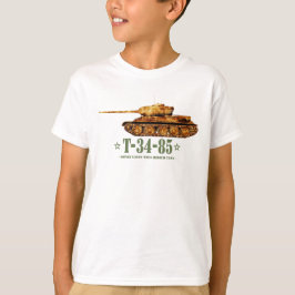 Camiseta T-34-85 Segunda Guerra Mundial, 2.ª Estação Soviét