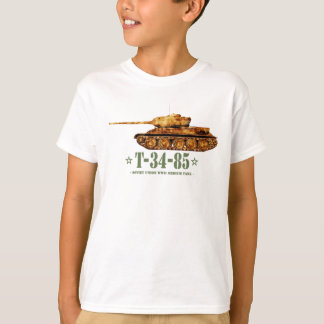 Camiseta T-34-85 Segunda Guerra Mundial, 2.ª Estação Soviét