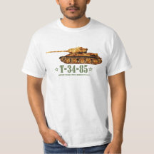 T-34-85 Segunda Guerra Mundial Tanque Médio Soviét
