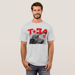 Camiseta T-34-85 Tanque médio soviético