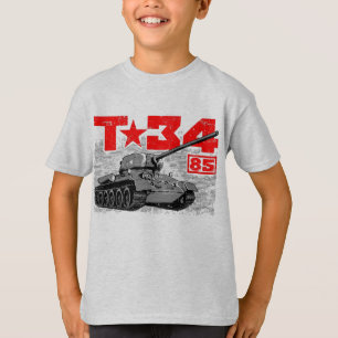 Camiseta T-34-85 Tanque médio soviético