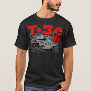 Camiseta T-34-85 Tanque médio soviético