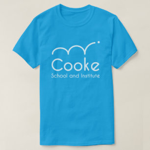 Camiseta T ADULTO do logotipo de Cooke, cerceta