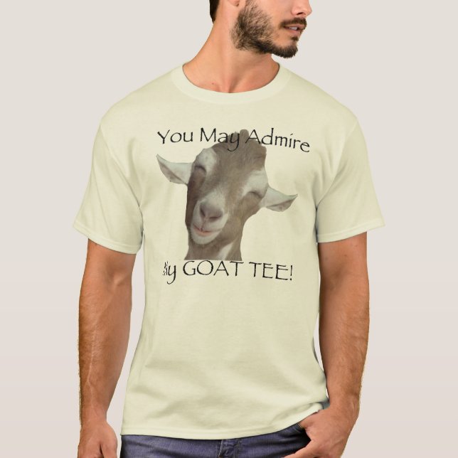 Camiseta T AK da cabra (Frente)