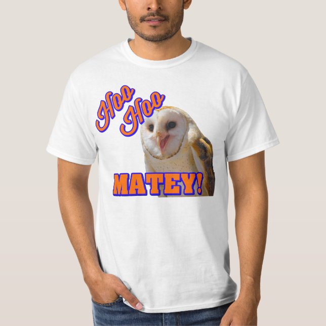 Camiseta T amigável da coruja (Frente)