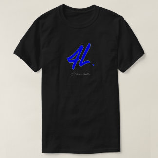 Camiseta T azul SS/19 do logotipo 4Life