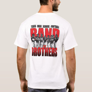 Camiseta T-"Banda dos Irmãos" de futebol do Texas Outfitte