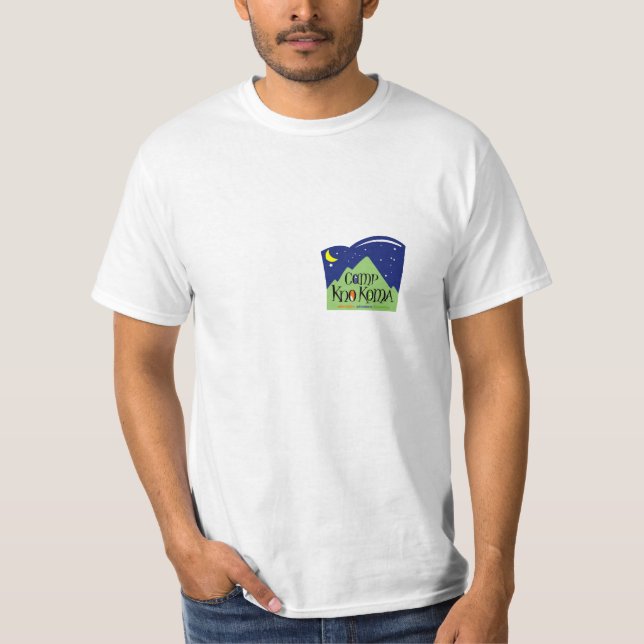Camiseta T básico com logotipo (Frente)