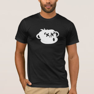 Camiseta T bêbedo básico do macaco