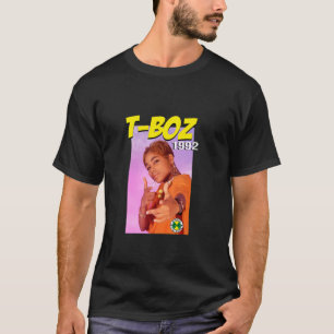 Camiseta T-Boz R&B e Hip Hop 1990's Artist 1992 Album Cov