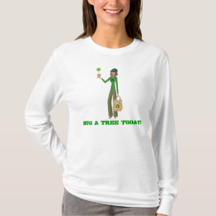 Camiseta T cabido Hoodie das senhoras de DHG
