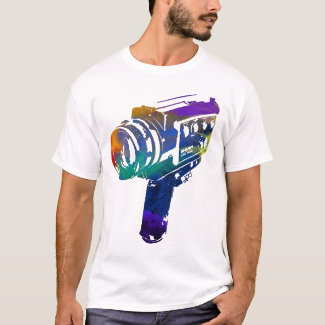 Camiseta T_CameraColored (Frente)