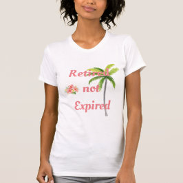 Camiseta t-Camisa de aposentação