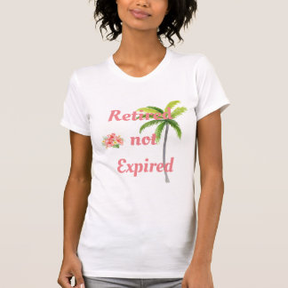 Camiseta t-Camisa de aposentação