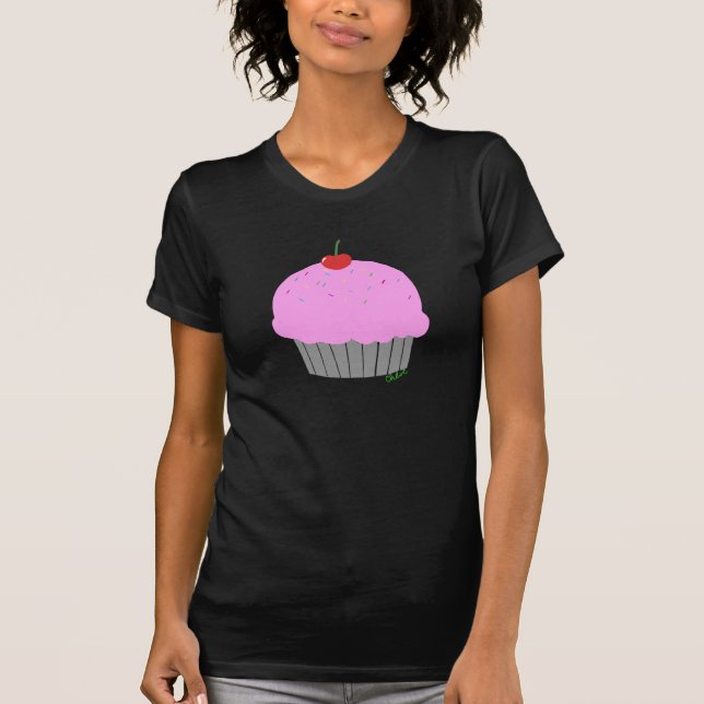 Camiseta t-camisa-desing-cupcake (Frente)