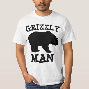 Camiseta T-Camisa PAI DE URSO GRIZZLY