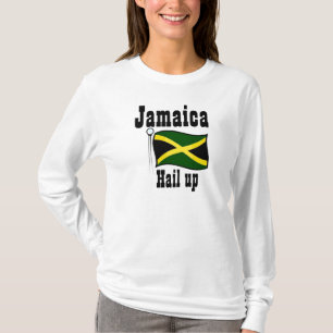 Camiseta T-camisa-saraiva de Jamaica acima