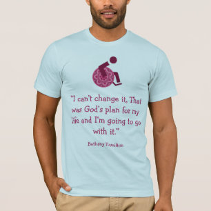 CAMISETA T CAMISTURA PARA PESSOAS COM DEFICIÊNCIA, DIA OU C