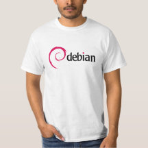 T clássico de Debian