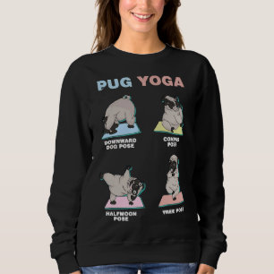 Camiseta T- Clássico de Meditação Espiritual de Iogista Pug