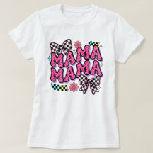 Camiseta T com Laço Xadrez Estampa de Leopardo Ros