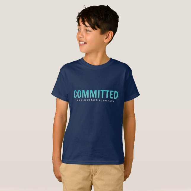 Camiseta T cometido dos miúdos (Frente Completa)