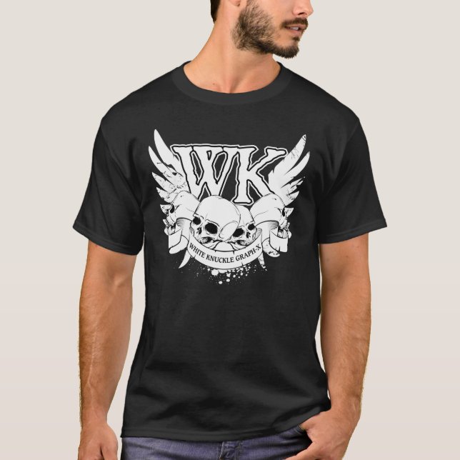 Camiseta T da arte do tatuagem dos homens (Frente)