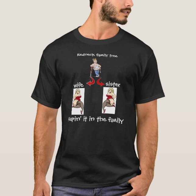 Camiseta T da árvore genealógica do campónio (Frente)