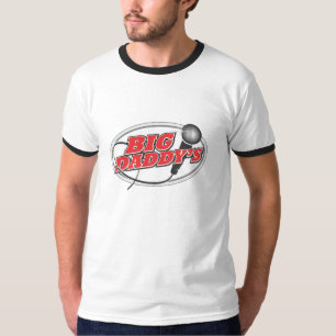 Camiseta T da campainha dos homens - preto
