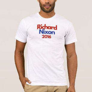Camiseta T da campanha do Nixon dos homens