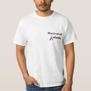 Camiseta T da consciência da artrite reumatóide