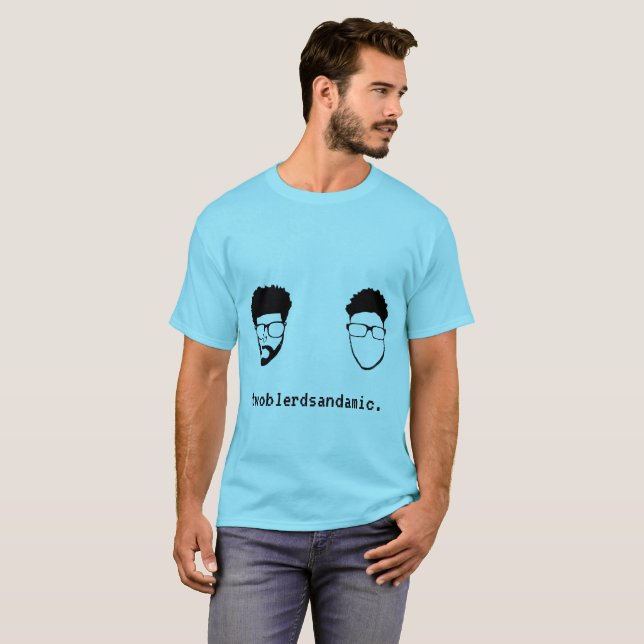 Camiseta T da cor clara de TBAAM (Frente Completa)