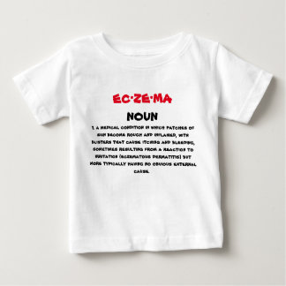 Camiseta T da definição do Eczema