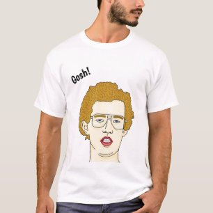 Camiseta T da dinamite de Napoleon, cabeça dos desenhos