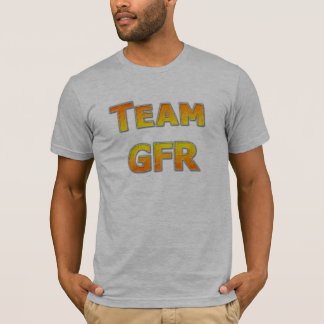 Camiseta T da divisa da equipe GFR