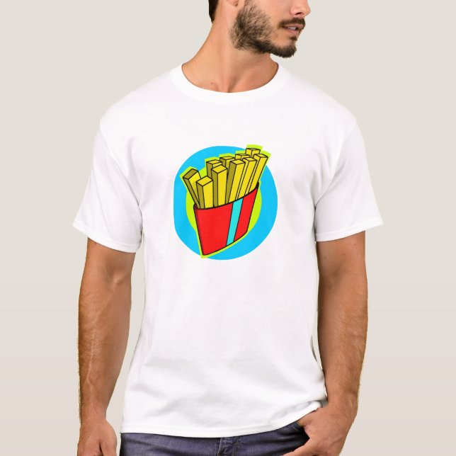 Camiseta T da FRITADA do FRANCÊS (Frente)