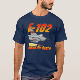 Camiseta T da guarda de ar de F102 Havaí