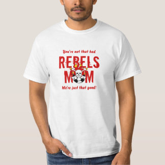 Camiseta T da mamã dos rebeldes