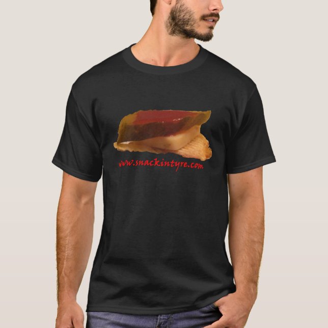 Camiseta T da obscuridade da foto de Snackintyre (Frente)