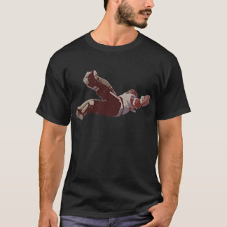Camiseta T da obscuridade do Goalie