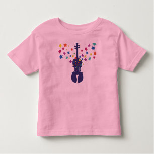 Camiseta T da Presente-Criança do violino