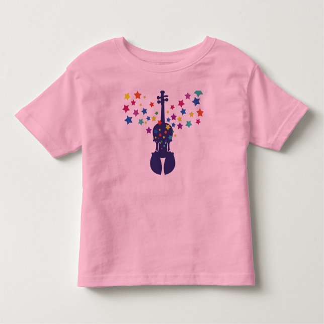 Camiseta T da Presente-Criança do violino (Frente)