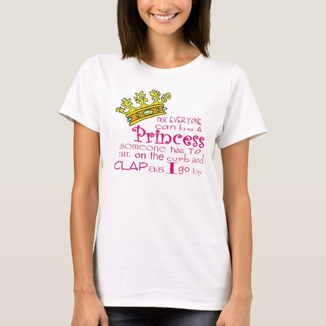 Camiseta T da PRINCESA (Frente)